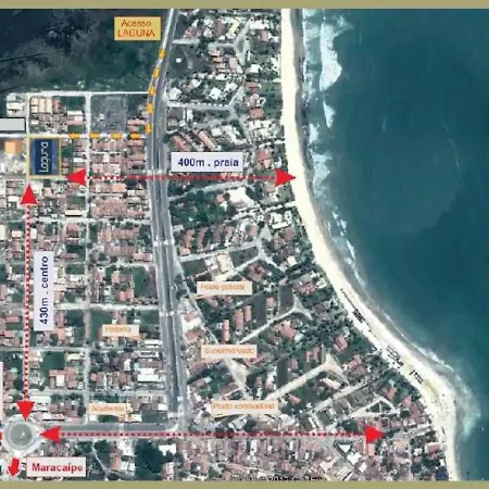 Laguna Beach Flat 101 Porto de Galinhas - Flat térreo com saída para piscina-2